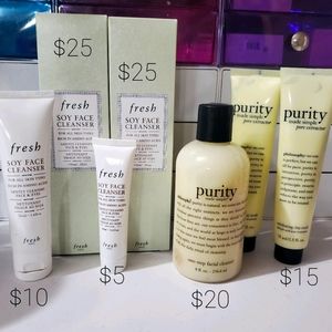 Philosophy Purity and fresh cleansers